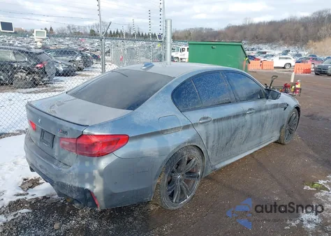 2019 BMW M5 Competition z USA, uszkodzony, nr VIN WBSJF0C57KB446933